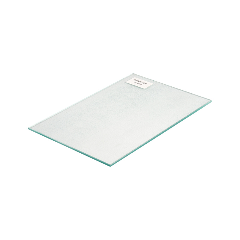 Glas met een patroon