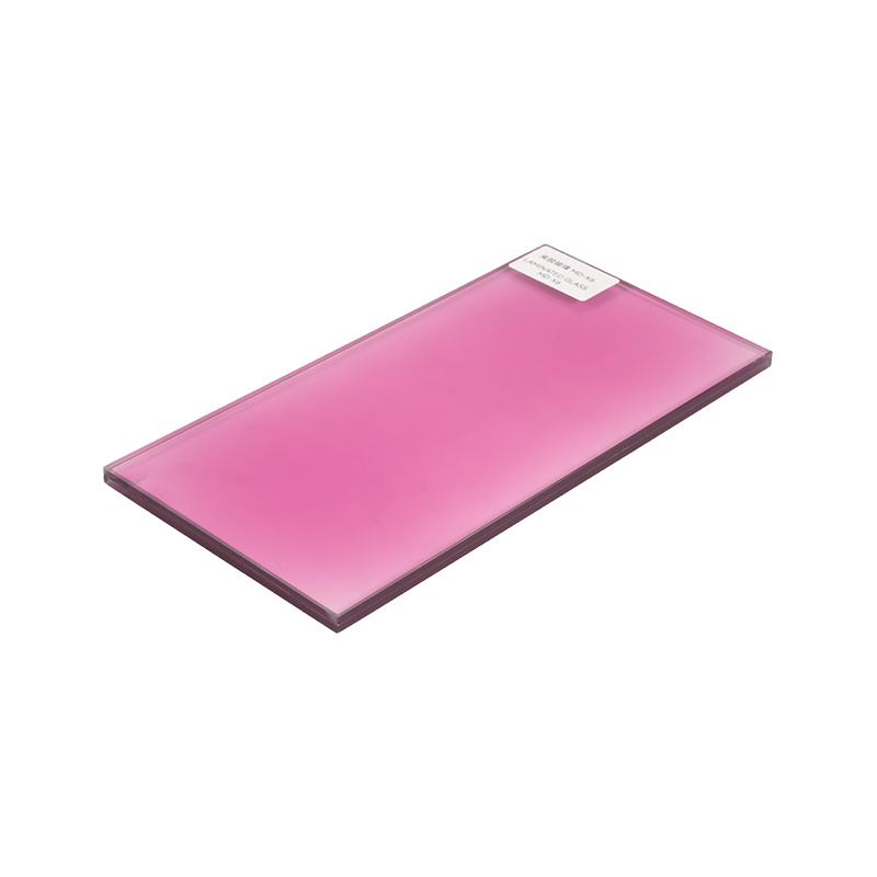 EVA- en PVB-filmkleuren beschikbaar Radiation-Proof gekleurd gelamineerd glas EVA- en PVB-filmkleuren beschikbaar Radiation-Proof gekleurd gelamineerd glas