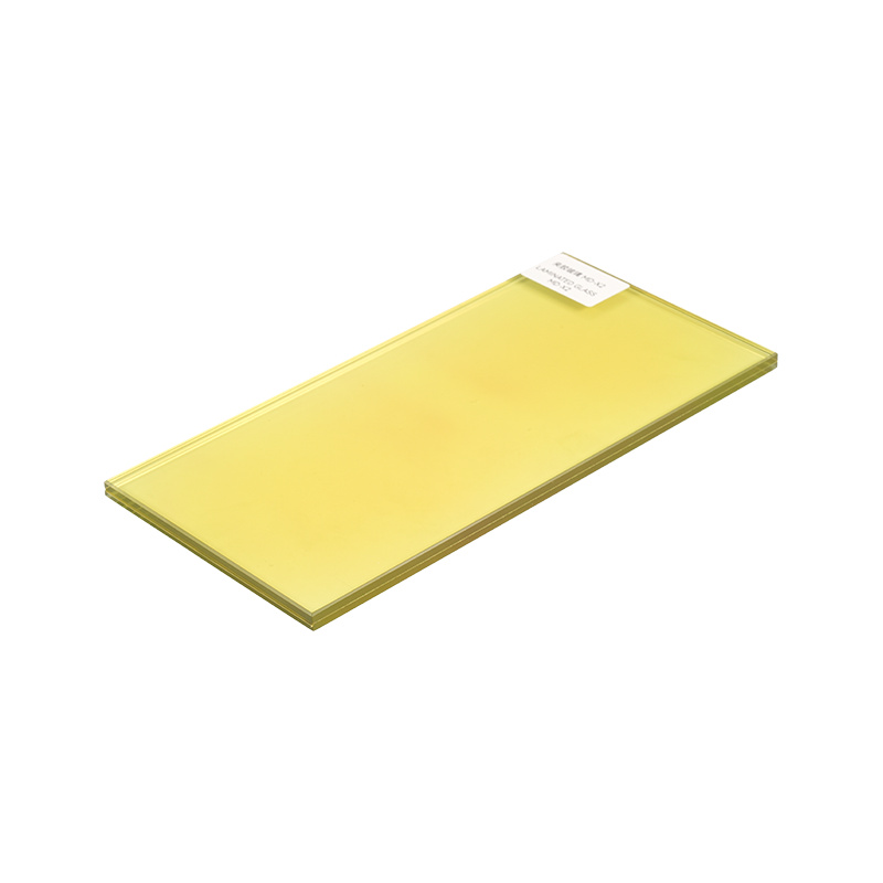 EVA- en PVB-filmkleuren beschikbaar Radiation-Proof gekleurd gelamineerd glas EVA- en PVB-filmkleuren beschikbaar Radiation-Proof gekleurd gelamineerd glas