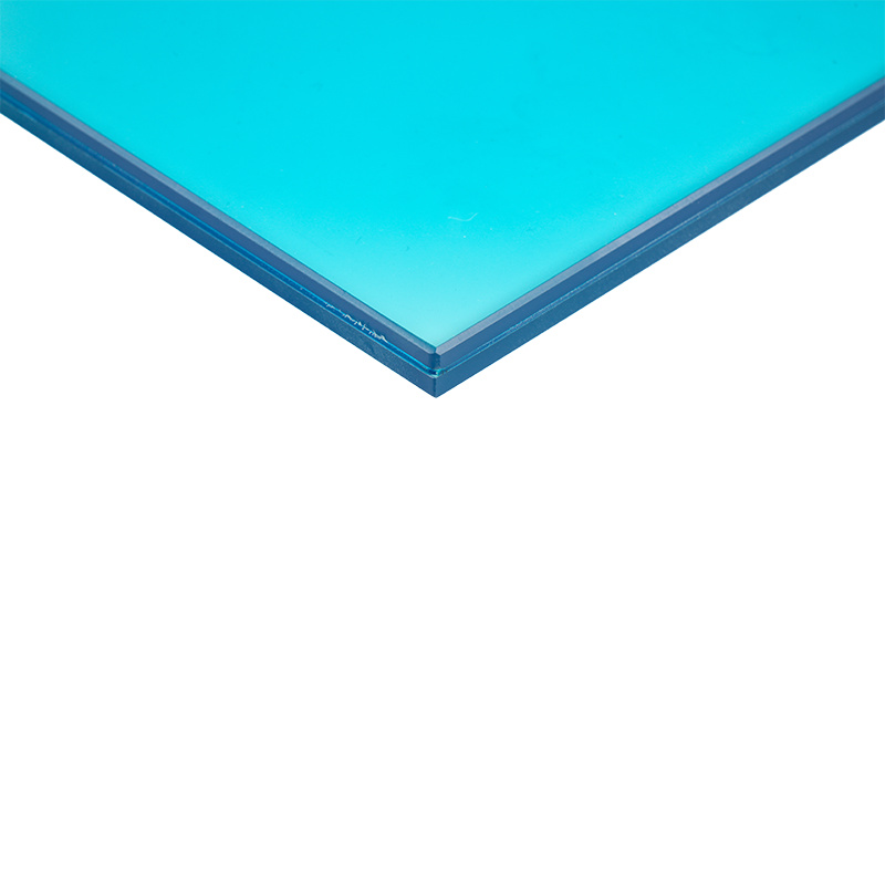 EVA- en PVB-filmkleuren beschikbaar Radiation-Proof gekleurd gelamineerd glas EVA- en PVB-filmkleuren beschikbaar Radiation-Proof gekleurd gelamineerd glas